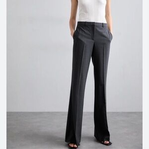 Theory Elegant Gray Women's Trousers Size 4